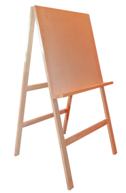 Мольберт Хлопушка ученический высотой 140 см с планшетом 60х60 см "DArt's"