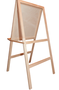 Мольберт Хлопушка ученический высотой 140 см с планшетом 60х60 см "DArt's"