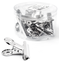 Зажимы для бумаги Малевичъ металлические набор 12 штук размер 50 мм