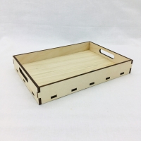 Поднос заготовка для декорирования деревянный Timberlicious 14х20х3 см