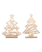 Набор заготовок для декорирования Ёлочки резные Timberlicious 20 см
