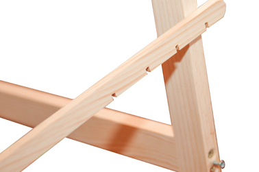 Мольберт Хлопушка ученический с планшетом 60х85см высотой 140см "DArt's"