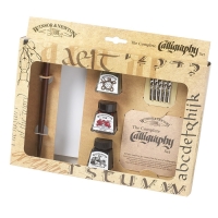 Набор для каллиграфии Winsor&Newton Complete Calligraphy перья и тушь подарочный