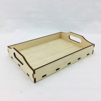 Поднос заготовка для декорирования деревянный Timberlicious 14х20х4,2 см