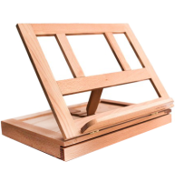 Мольберт настольный из бука с выдвижным ящиком для красок Малевичъ МЛ-21