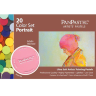 PanPastel Colors большой набор ультрамягкой пастели "Портрет" 20 цветов в контейнерах по 9 мл купить в магазине товаров для рисования Альберт Мольберт