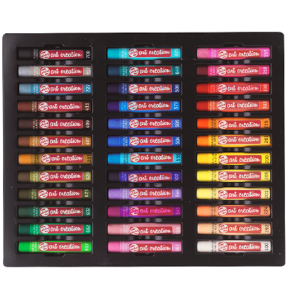 Масляная водорастворимая пастель Art Creation Royal Talens в наборе 36 цвета