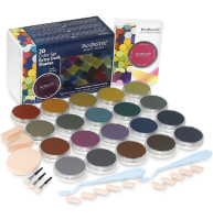 PanPastel Colors большой набор ультрамягкой пастели "Экстра Тёмные" 20 цветов в контейнерах по 9 мл