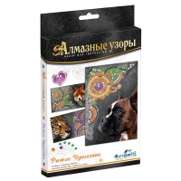 Алмазная мозаика Origami "Алмазные узоры. Рыжие и пушистые", европодвес