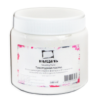 Паста текстурная Малевичъ для акриловой живописи в банке 500 мл