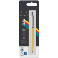 Ручка шариковая Parker Jotter Yellow CT 1 мм синие чернила, блистер