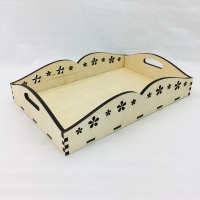 Поднос заготовка для декорирования деревянный Timberlicious 20х30х6,3 см