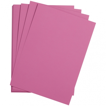 Цветная бумага 500*650мм., Clairefontaine "Etival color", 24л., 160г/м2, фиолетовый, легкое зерно, хлопок