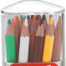 Набор цветных карандашей Bruynzeel MXZ Soft 18 цветов для начинающих в треугольном пенале купить в художественном магазине Альберт Мольберт с доставкой по РФ и СНГ