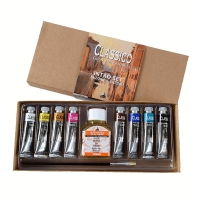 Набор масляных красок Maimeri Classico (8 туб по 20мл.)