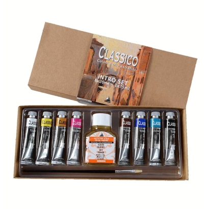 Набор масляных красок Maimeri Classico (8 туб по 20мл.)