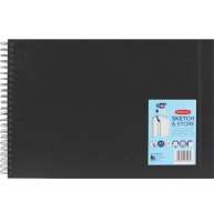 Скетчбук Derwent Sketch&Store на пружине пейзаж А3 / 56 листов / 165 гм