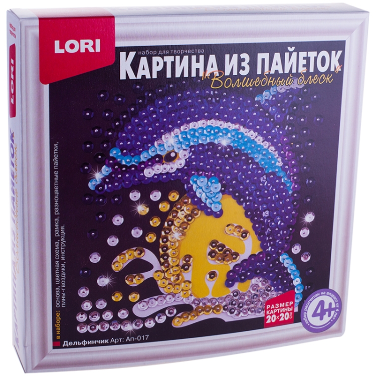 Картина из блесток