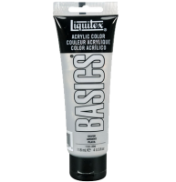 Краска акриловая Liquitex Basics №236 серебро 118 мл