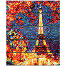 Картина по номерам на дереве "Цветы в Париже" Greenwich Line А2 купить в магазине для художников Альберт Мольберт