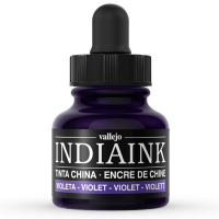Чернила индийские Vallejo India Ink для каллиграфии Фиолетовый 317 30 мл