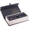 Ручка шариковая Parker Sonnet Black Lacquer GT Slim 1 мм черные чернила, подарочная упаковка купить в магазине Альберт Мольберт