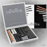 Набор карандашей и материалов для графики Cretacolor Black&White в пенале купить в Альберт Мольберт с доставкой по всему миру