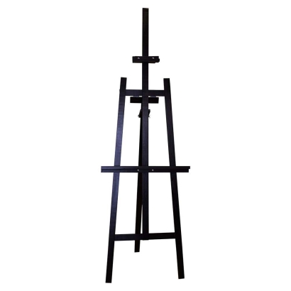 Мольберт Лира черный 186 см рабочий и выставочный Karl Black