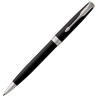 Ручка шариковая Parker Sonnet Matte Black CT 1 мм черные чернила, подарочная упаковка купить в магазине Альберт Мольберт
