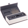 Ручка шариковая Parker Sonnet Matte Black CT 1 мм черные чернила, подарочная упаковка купить в магазине Альберт Мольберт