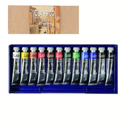 Набор масляных красок Maimeri Classico (12 туб по 20мл.)