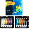 Набор масляных красок Малевичъ Artist 12 цветов для рисования в тубах по 20 мл купить в художественном магазине Альберт Мольберт с доставкой по всему миру