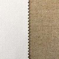 Холст в рулоне Сupido Italplastic грунтованный лён 100%/ 2.1 x 10 м / 465 гм