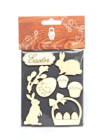 Набор заготовок для декорирования Easter 10 фанера Timberlicious 10х14 см