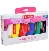 Акриловые краски Art Creation Royal Talens набор 6 цветов в тубах 75 мл