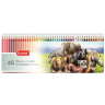 Набор цветных карандашей Bruynzeel Wild Animals 45 цветов в фирменном пенале купить в художественном магазине Альберт Молберт с доставкой по РФ и СНГ