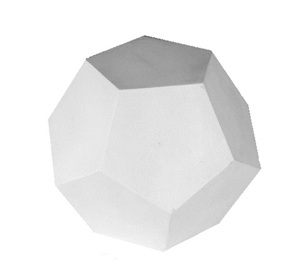 Gips Dodekaedr Geometricheskaya Figura Dlya Akademicheskogo Risunka 17 Sm Kupit V Internet Magazine Albert Molbert