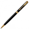 Ручка шариковая Parker Sonnet Matte Black GT 1 мм черные чернила, подарочная упаковка купить в магазине Альберт Мольберт