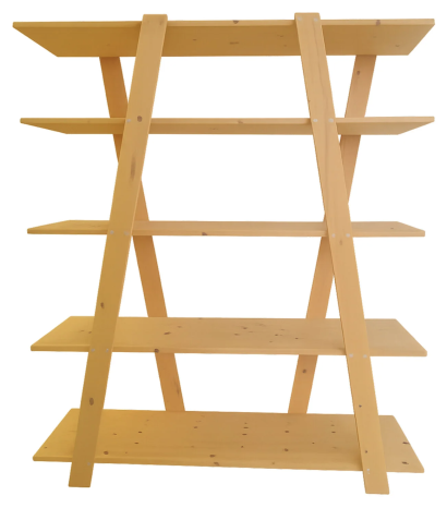 Стеллаж для декора и гипсовых моделей