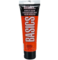 Краска акриловая Liquitex Basics №335 оксид красный 118 мл