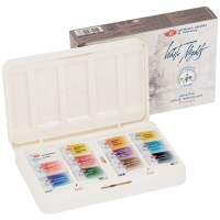 Акварель Белые ночи IWS художественная 12 цветов кюветы пластиковый кейс