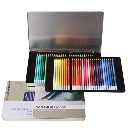 Набор акварельных карандашей Van Gogh Water Color Pencils 60 цветов