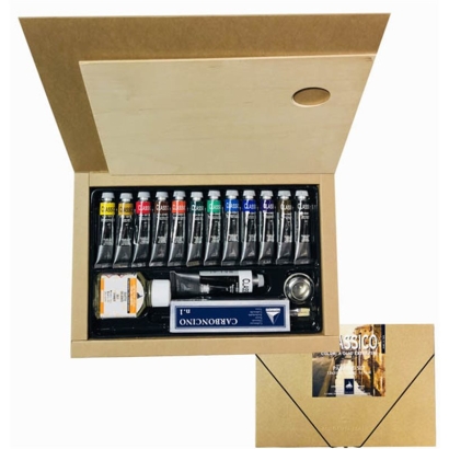 Набор масляных красок Maimeri Classico (12 туб c палитрой)