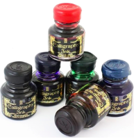 Набор чернил для письма и рисования Manuscript Gift Ink Set 6 цветов во флаконах по 30 мл