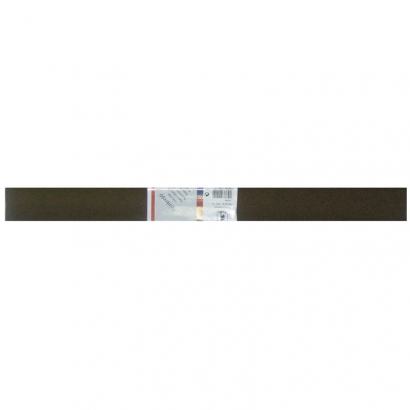 Бумага крепированная Werola, 50*250см, 32г/м2, растяжение 55%, темно-коричневая, в рулоне