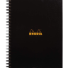 Ежедневник черный Rhodia Business линейка мягкая обложка А5 / 80 листов / 90 гм купить в художественном магазине Альберт Мольберт с доставкой