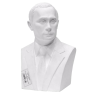 Бюст Путина В.В. гипсовый студийный (автор Марьяновская О.В.) купить в художественном магазине Альберт Мольберт с доставкой по РФ И СНГ