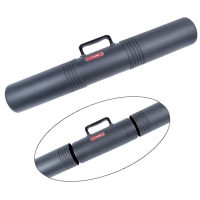 Тубус для бумаг А1 Стамм с ручкой 3-х секционный, серый