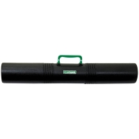 Тубус для бумаг А1 Стамм с ручкой 3-х секционный черный