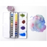Набор акварельных красок Winsor Newton Professional Watercolour 24 цвета кюветы в кейсе
